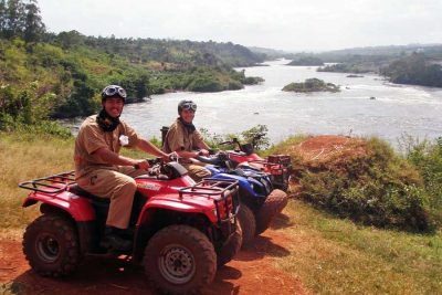 Quad biking