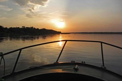 sunset cruise in Jinja Uganda