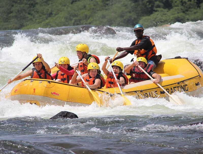 white water rafting