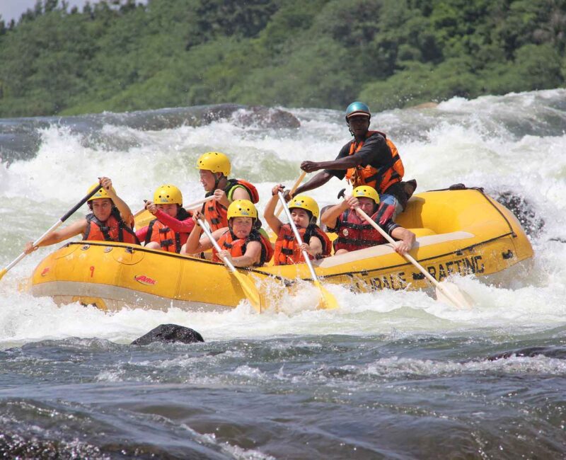 White water rafting