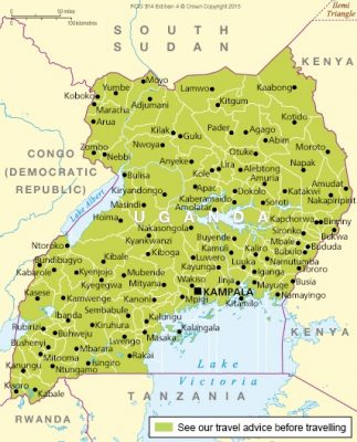 UK Uganda travel restrictions